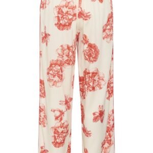 Loose-Fit Printed Pants