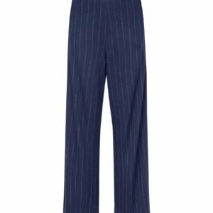 Skinny-Fit Striped Trousers