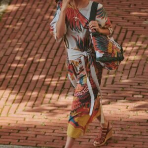 Crane Stone Obi Dress