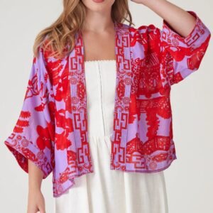 Giant Willow Violet Kimono