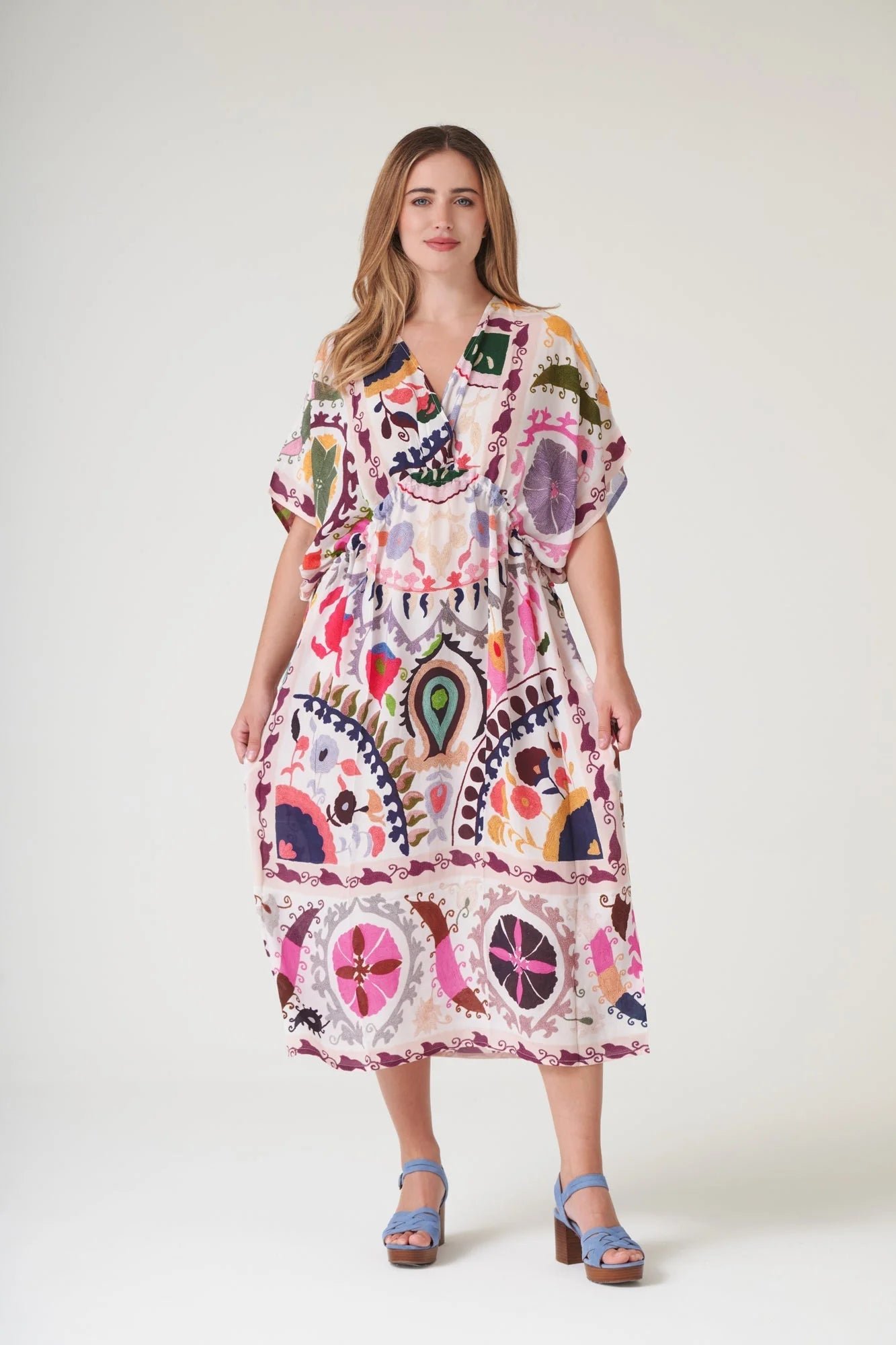 Suzani Pink String Dress